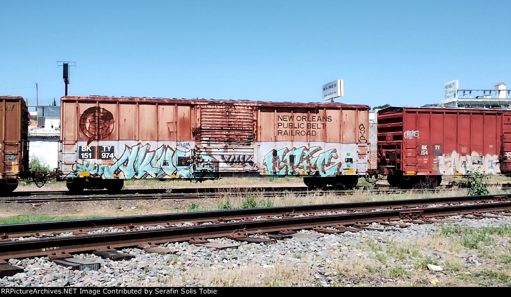 BKTY 151974 New Orleans Public Belt RailRoad 